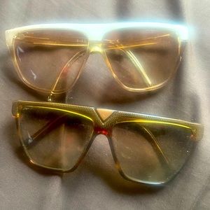 I have 2 pair of vintage Laura Biagiotti sunglasses for sale.